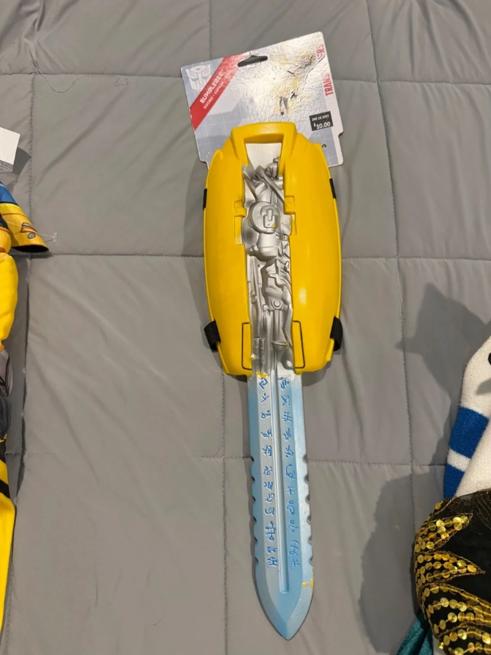 Transformers  Bumblebee Halloween Costume with accessories size 10/12